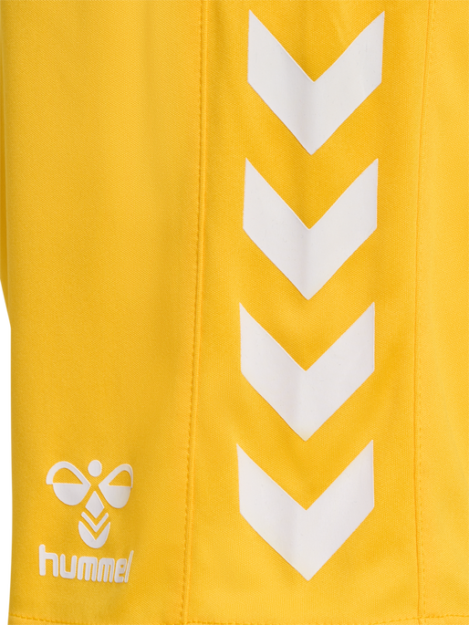 hmlCORE XK POLY SHORTS KIDS, SPORTS YELLOW, packshot