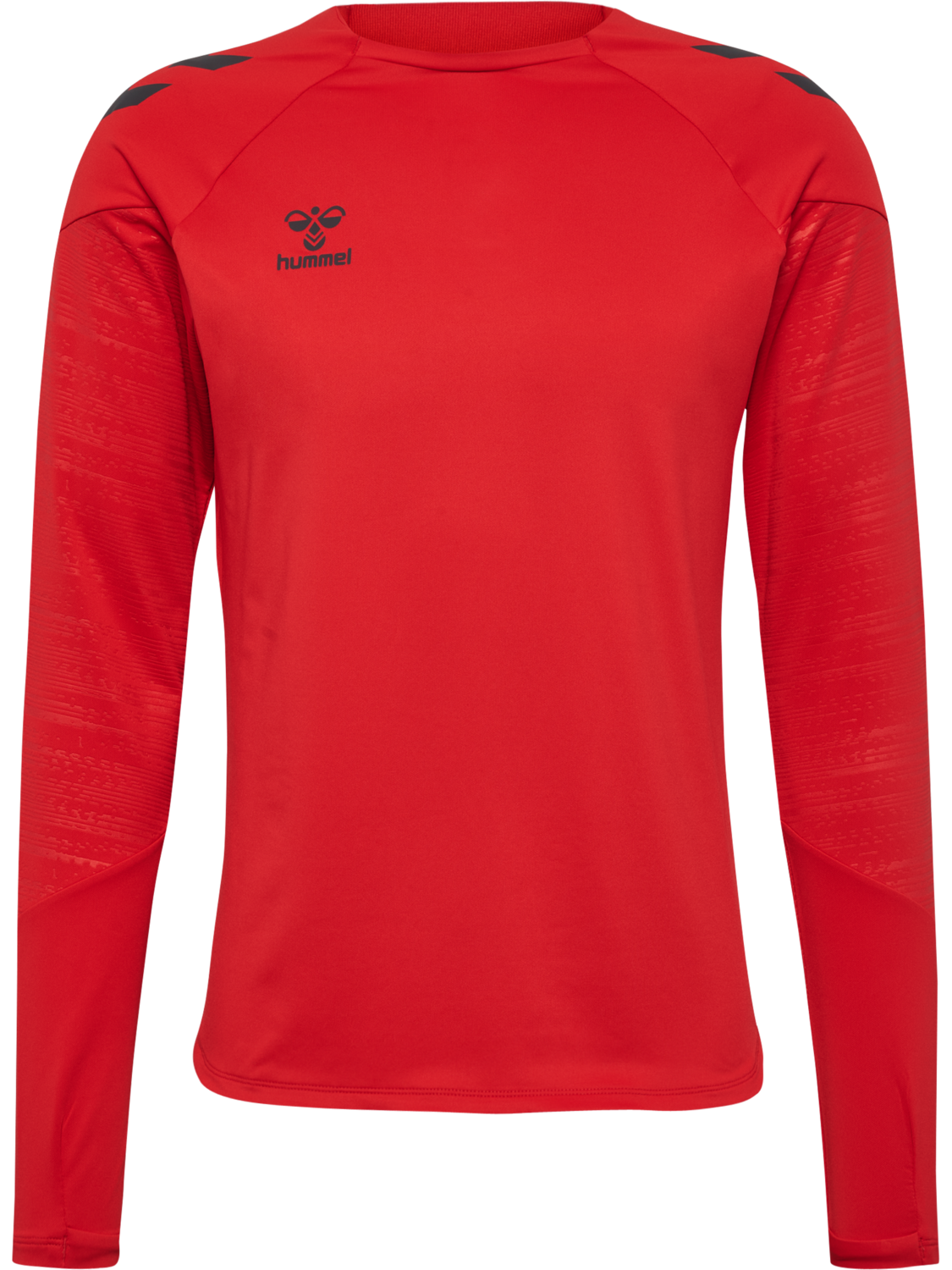 hmlPRO TRAINING CREW SWEAT, TRUE RED, packshot