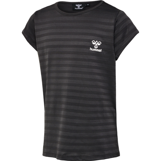 hmlSUTKIN T-SHIRT S/S, ASPHALT, packshot