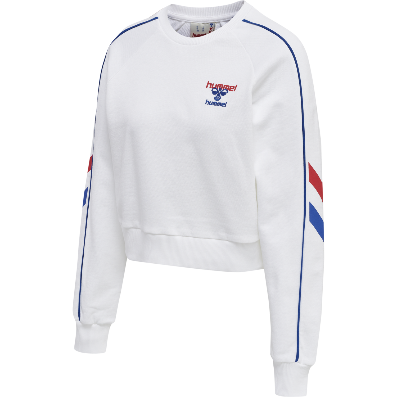 hmlIC DURBAN WOMAN CROP SWEATSHIRT, 9001, packshot