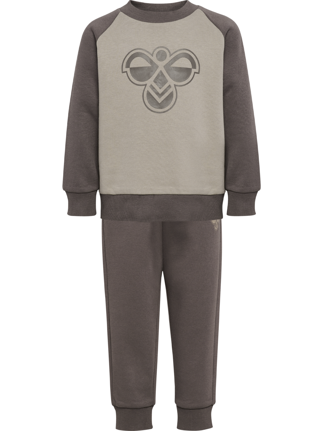 hmlMINI REG BUMBLE SET, DARK GULL GRAY, packshot