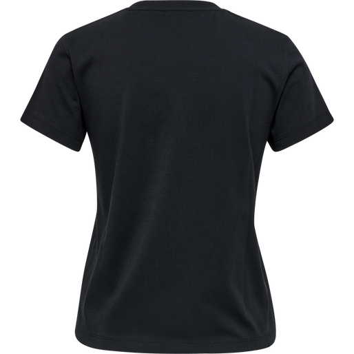 hmlLGC KRISTY SHORT T-SHIRT, BLACK, packshot