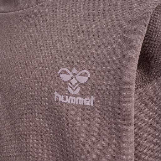 hmlSHINE SWEATSHIRT, SPARROW, packshot