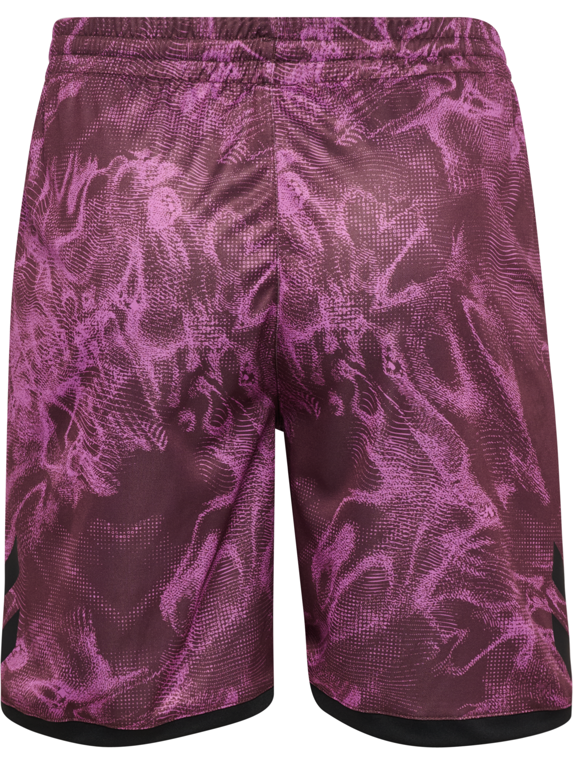 hmlBLAZE CLUB26 GRAPHIC SHORTS KIDS, LIATRIS/HUCKLEBERRY, packshot