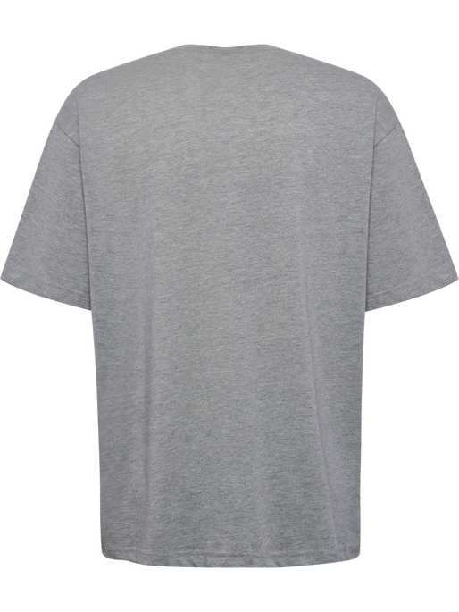 hmlLOOSE T-SHIRT BEE S/S, GREY MELANGE, packshot