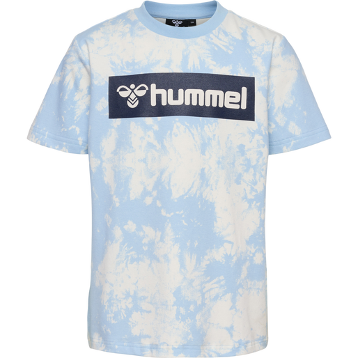 hmlJUMP AOP T-SHIRT S/S, CERULEAN, packshot