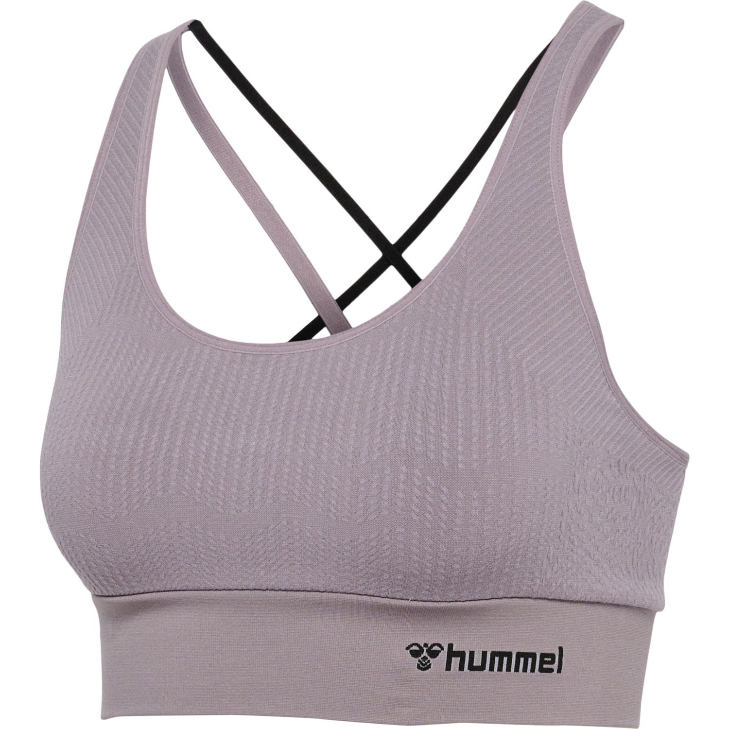 hmlMT FLOW SEAMLESS SPORTS TOP, MINIMAL GRAY, packshot