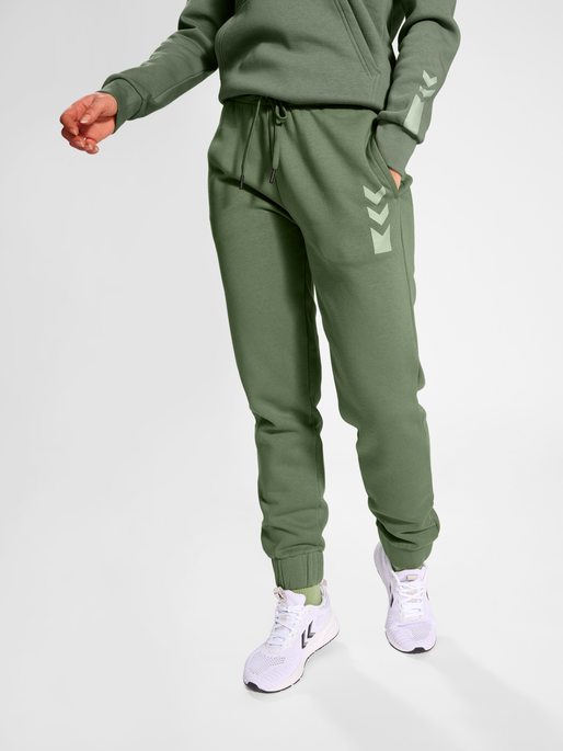 hummel ACTIVE SWEATPANTS WOMAN SEA SPRAY | hummel.dk