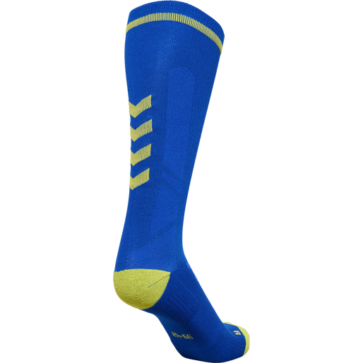 ELITE INDOOR SOCK HIGH, TRUE BLUE, packshot