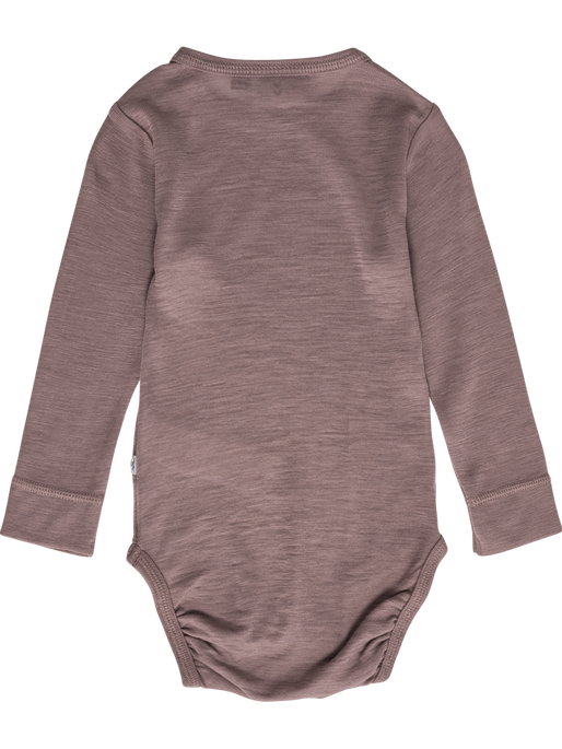 hmlMINI WOOL RIB BODY L/S, TWILIGHT MAUVE hmlMINI WOOL RIB BODY L/S, TWILIGHT MAUVE, packshot