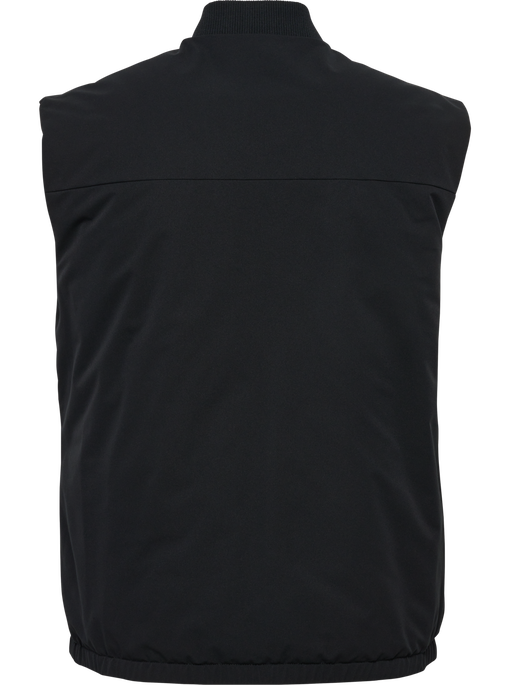 hmlTECH PADDED VEST, BLACK hmlTECH PADDED VEST, BLACK, packshot