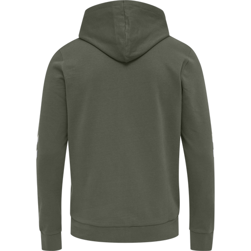 hmlLEGACY ZIP HOODIE, BEETLE, packshot