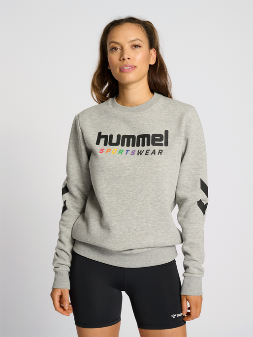 hummel RAINBOW SPORTSWEAR SWEATSHIRT - MELANGE hummel.dk