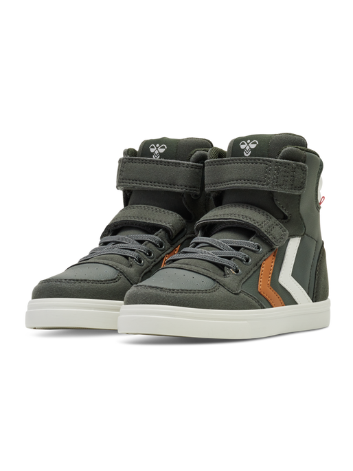 SLIMMER STADIL LEATHER HIGH JR, FOREST NIGHT, packshot