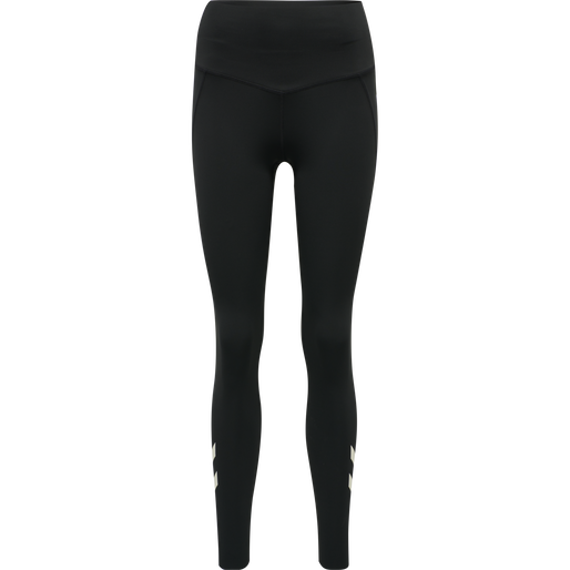 hmlGRACE HIGH WAIST TIGHTS, BLACK, packshot