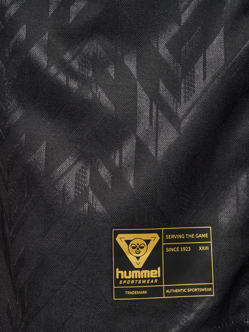 hmlLOOSE BAY SOCCER JERSEY S/S, BLACK hmlLOOSE BAY SOCCER JERSEY S/S, BLACK, packshot