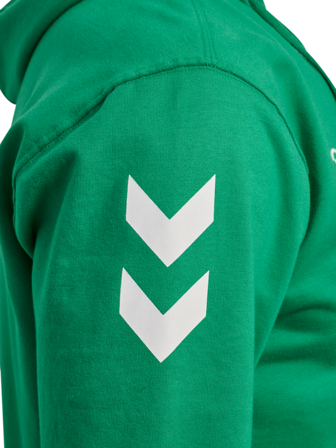 hmlGO 2.0 CHEVRON ZIP HOODIE, JELLY BEAN, packshot