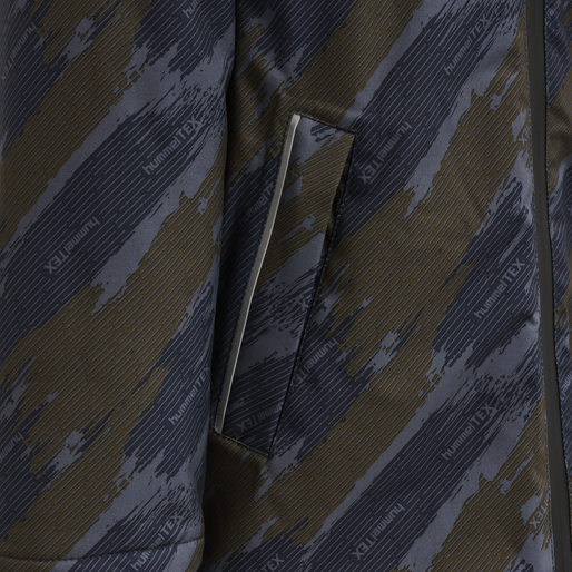 hmlLOGAN TEX JACKET, DARK OLIVE hmlLOGAN TEX JACKET, DARK OLIVE, packshot