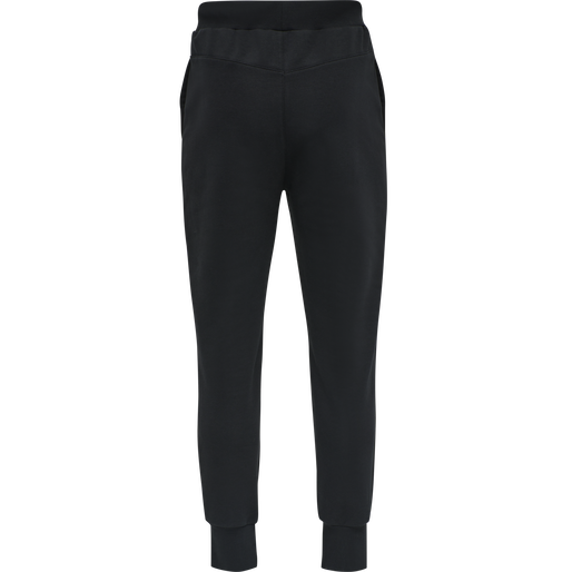 hmlAIDAN REGULAR PANTS, BLACK, packshot