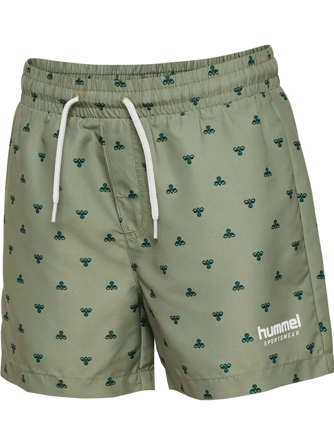 hmlJR REG BEE AOP BOARD SHORTS, SHADOW, packshot