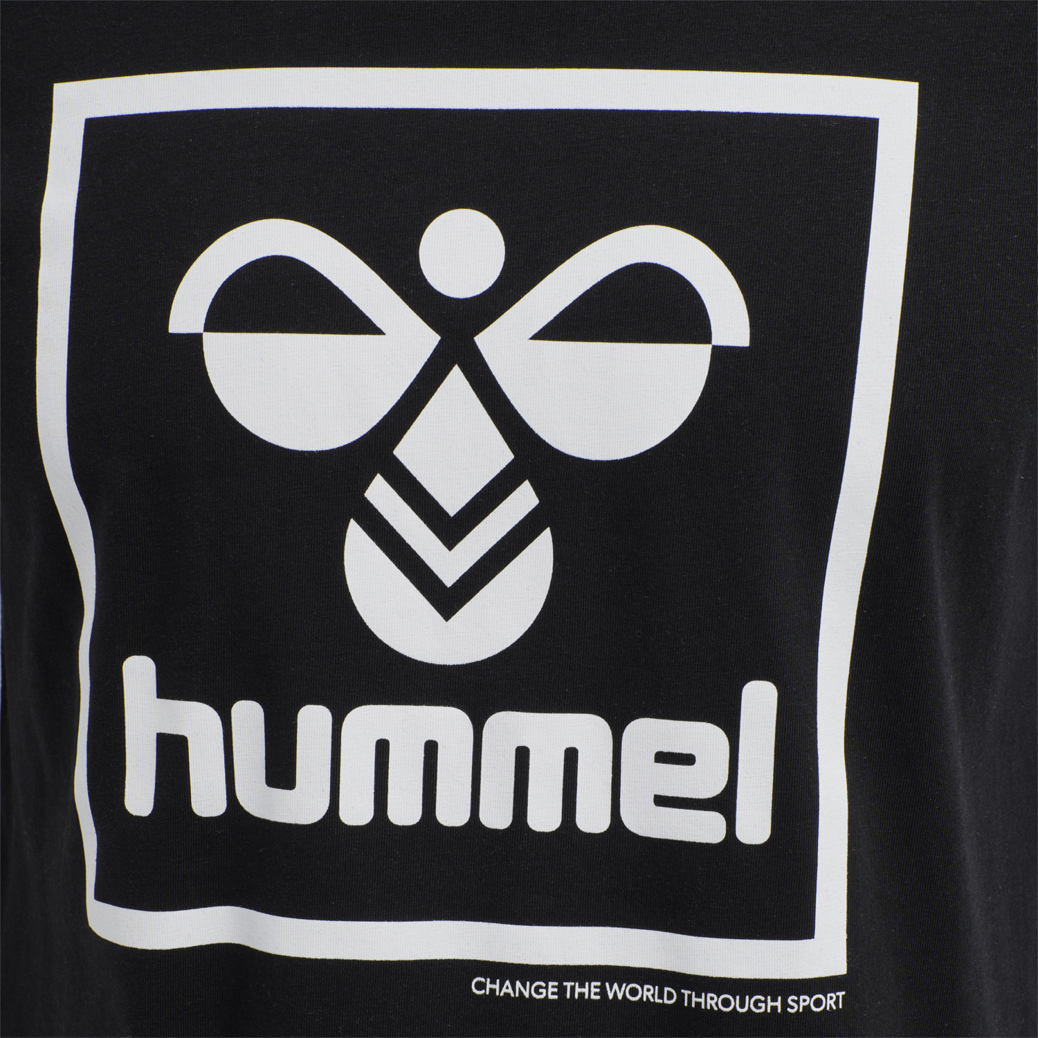 hmlISAM T-SHIRT, BLACK, packshot