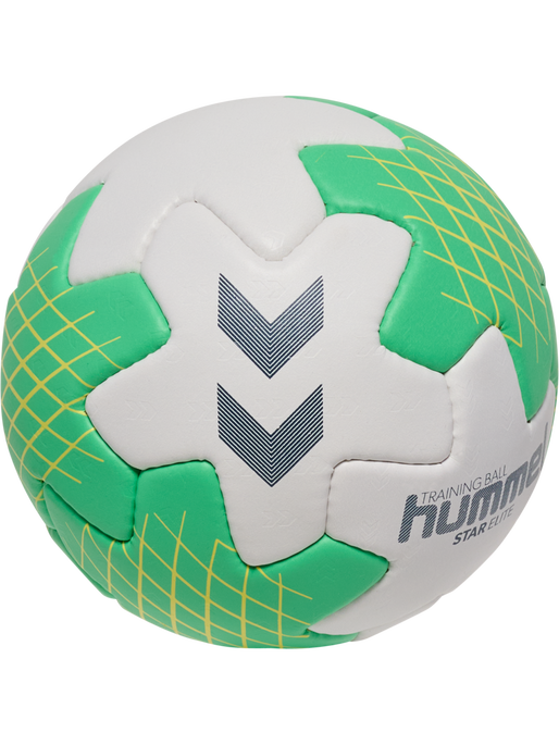 hmlSTAR ELITE HB, OFF WHITE/GREEN/YELLOW hmlSTAR ELITE HB, OFF WHITE/GREEN/YELLOW, packshot