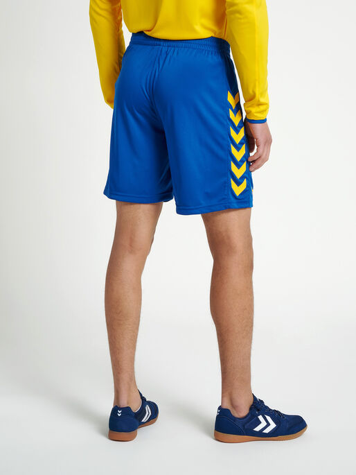 CORE POLY SHORTS, TRUE BLUE, model
