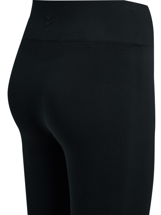 hmlHIIT SEAMLESS HIGH WAIST TIGHTS, BLACK hmlHIIT SEAMLESS HIGH WAIST TIGHTS, BLACK, packshot