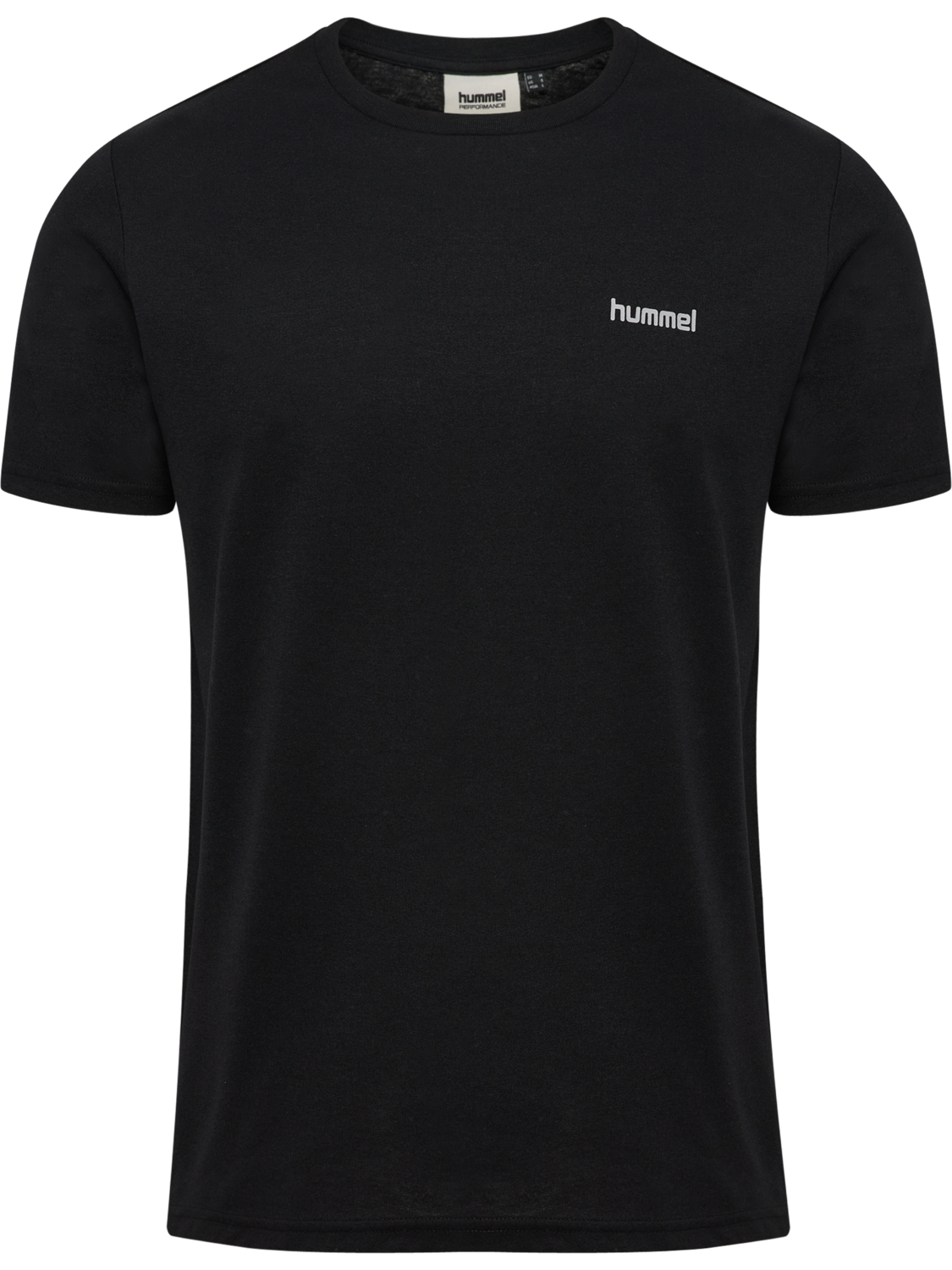hmlPULSE GRAPHIC T-SHIRT S/S, BLACK, packshot
