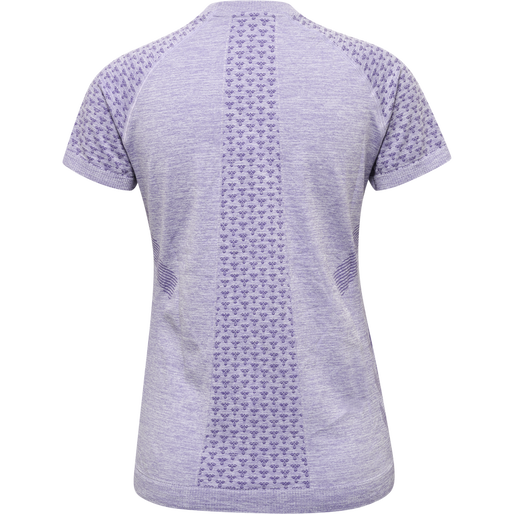 hmlCI SEAMLESS T-SHIRT, LAVENDER MELANGE hmlCI SEAMLESS T-SHIRT, LAVENDER MELANGE, packshot