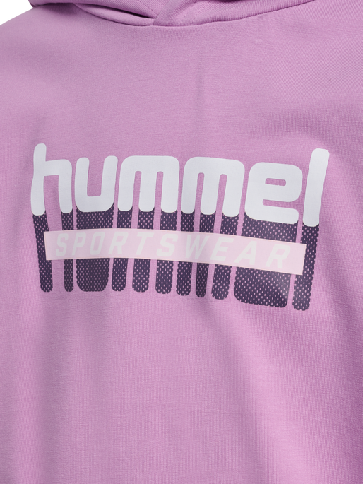 hmlTUKAS HOODIE, SMOKY GRAPE, packshot