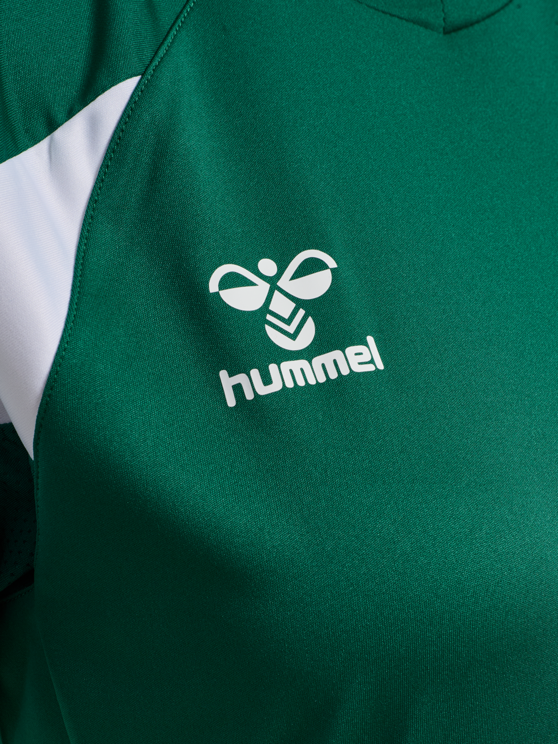 hmlCORE 2.0 JERSEY S/S WOMAN, EVERGREEN/WHITE, packshot