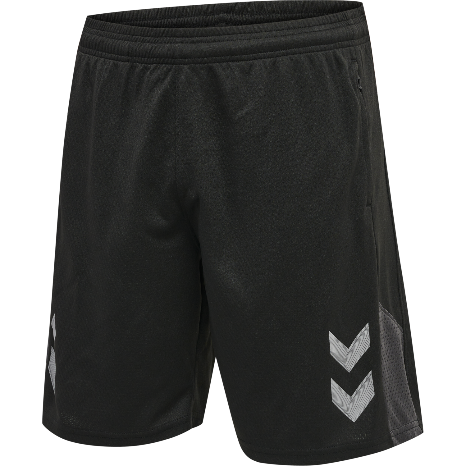 hmlLEAD TRAINER SHORTS, BLACK, packshot