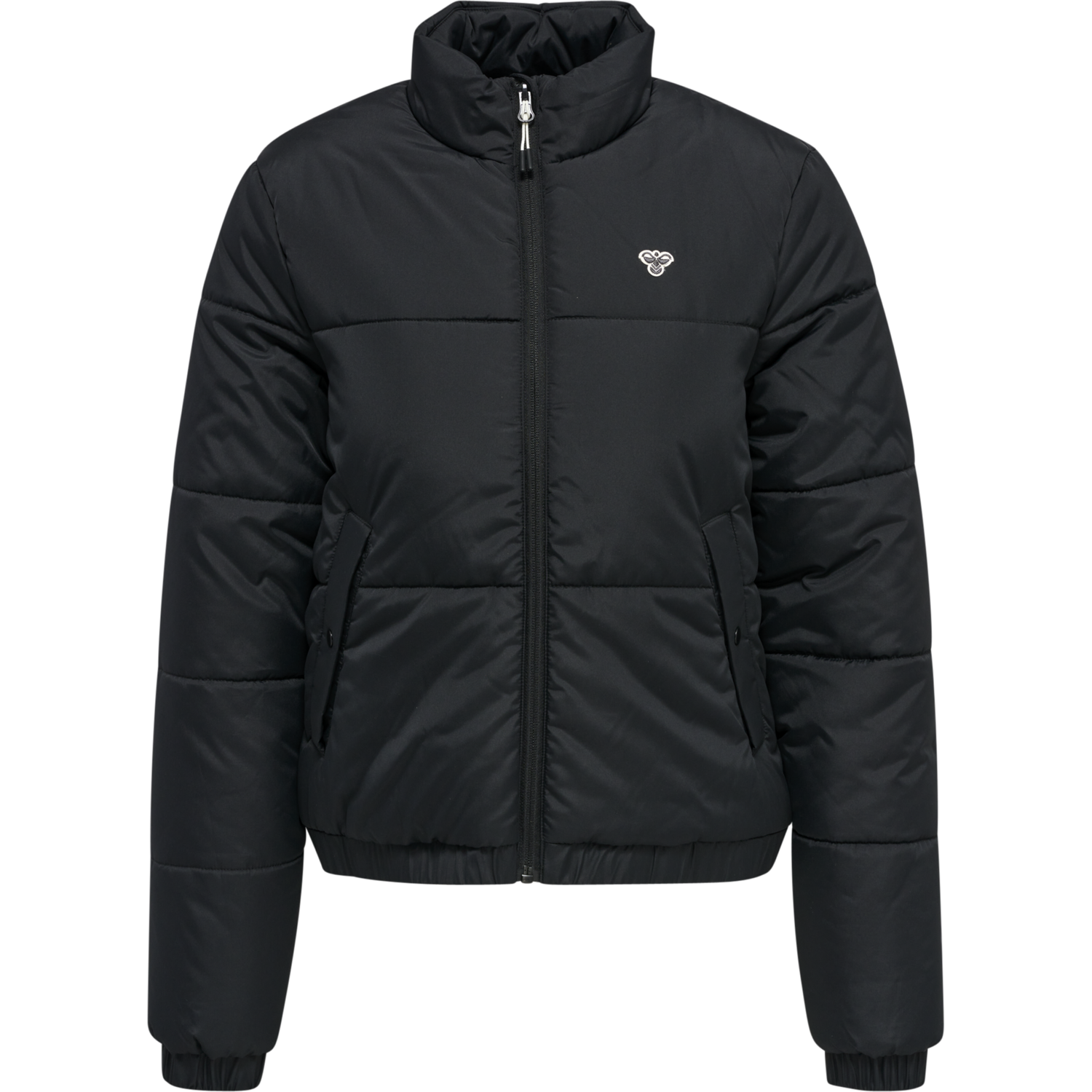 hmlSUKI PUFF JACKET, BLACK, packshot