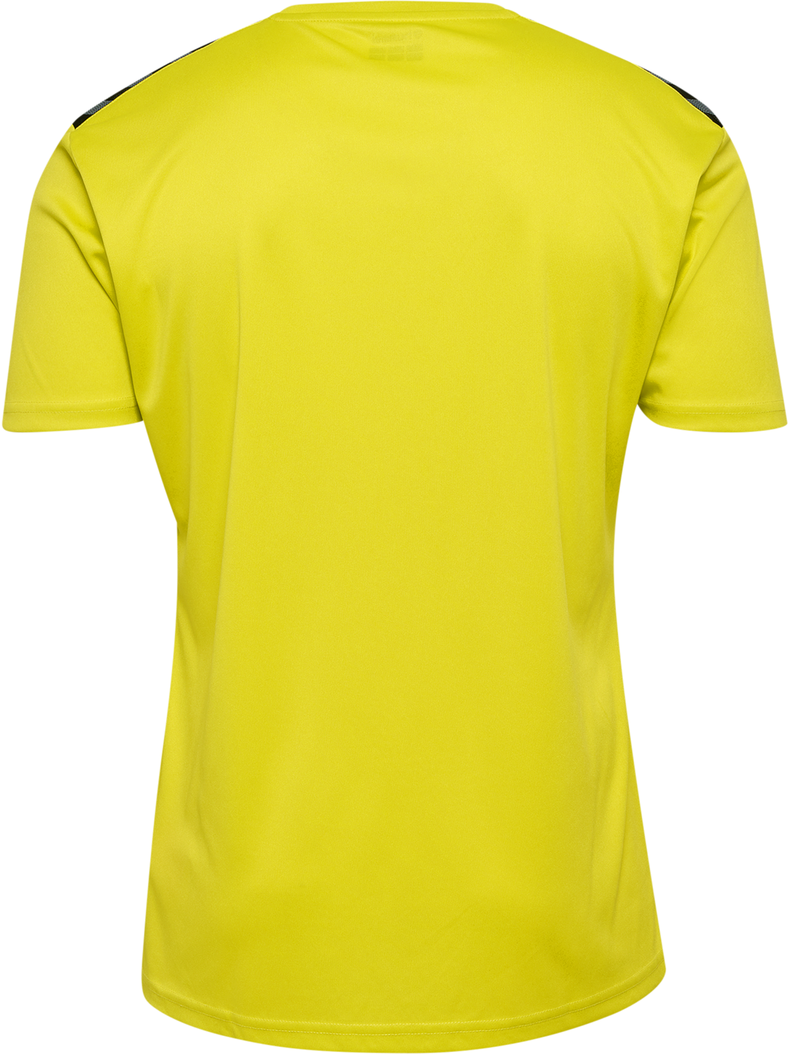 hmlAUTHENTIC PL JERSEY S/S, SULPHUR SPRING/BLUE CORAL, packshot