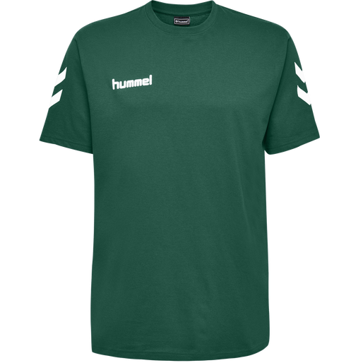 HMLGO KIDS COTTON T-SHIRT S/S, EVERGREEN, packshot