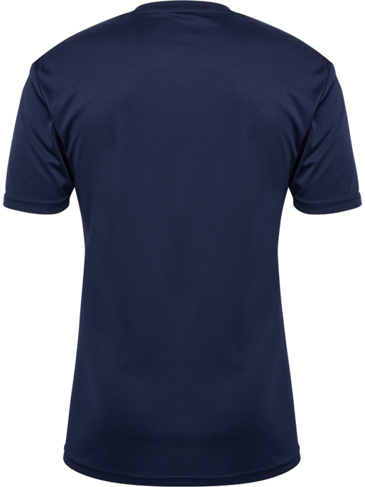 hmlLOGO JERSEY S/S, MARINE, packshot