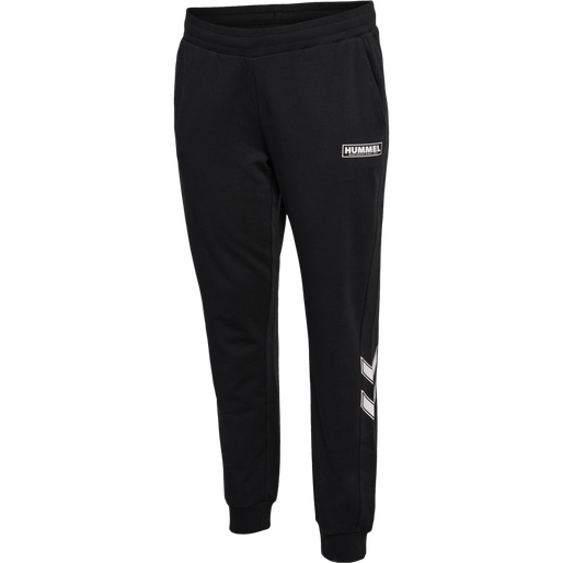 hmlLEGACY WO REGULAR PANTS PLUS, BLACK, packshot