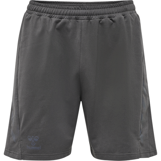 hmlOFFGRID COTTON SHORTS, FORGED IRON, packshot