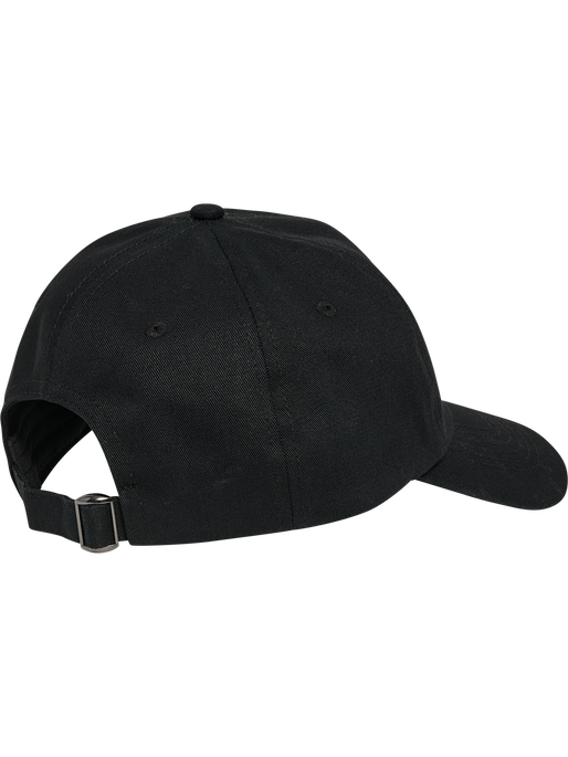 hmlBASEBALL CAP BEE, BLACK, packshot