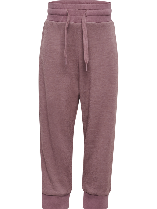 hmlMINI WOOL PANTS, TWILIGHT MAUVE hmlMINI WOOL PANTS, TWILIGHT MAUVE, packshot