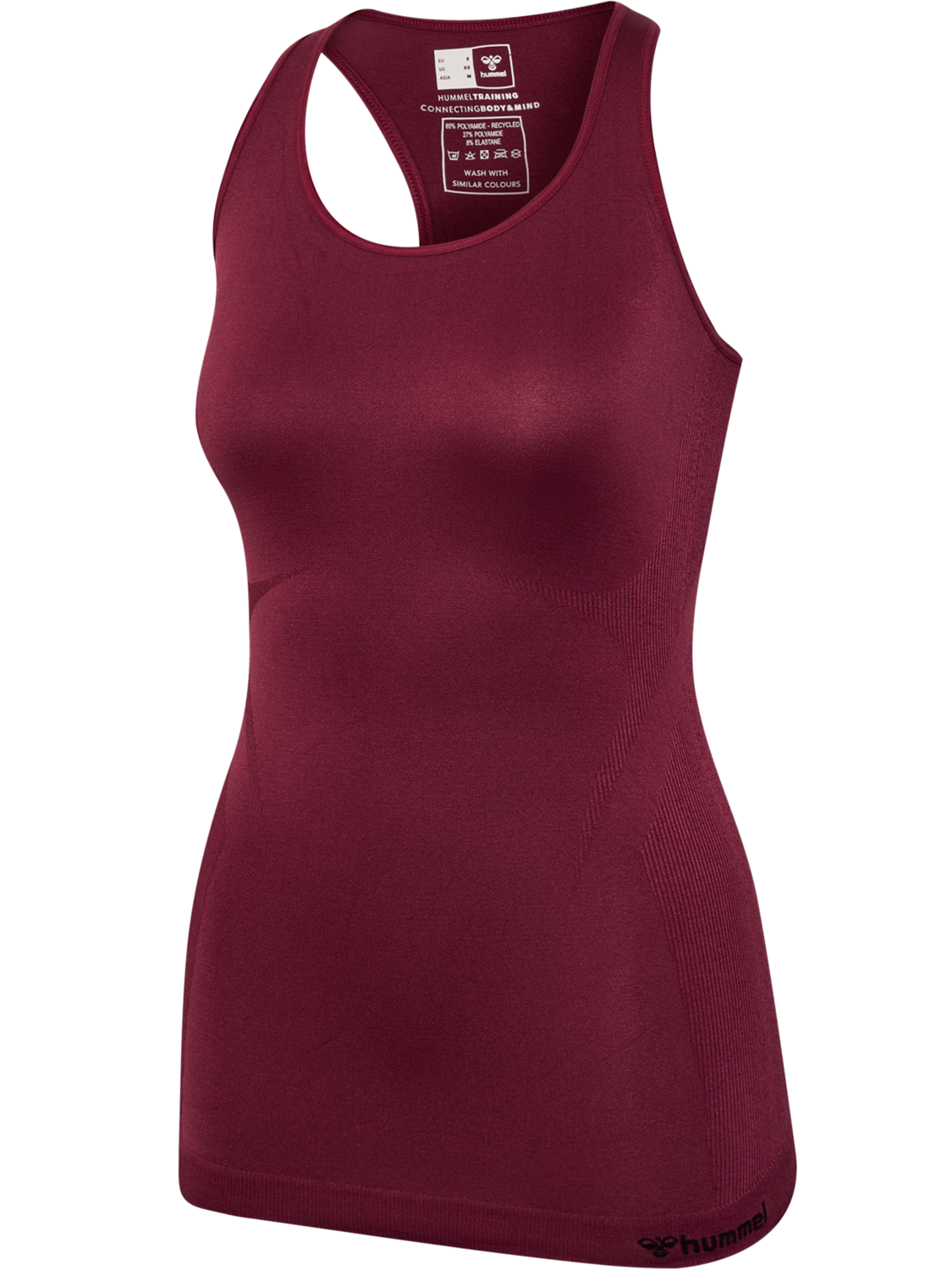 hmlTIF SEAMLESS TOP, CHOCOLATE TRUFFLE, packshot