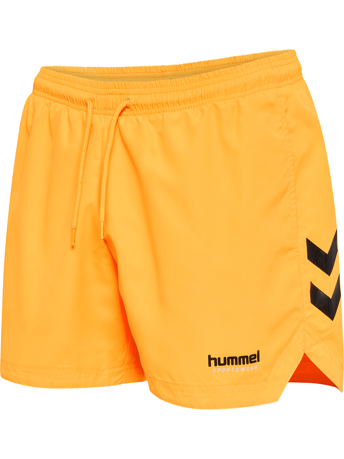 hmlNED SWIM SHORTS, ORANGE POP, packshot