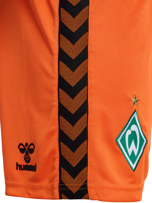 WER 23/24 GK SHORTS, ORANGE TIGER WER 23/24 GK SHORTS, ORANGE TIGER, packshot