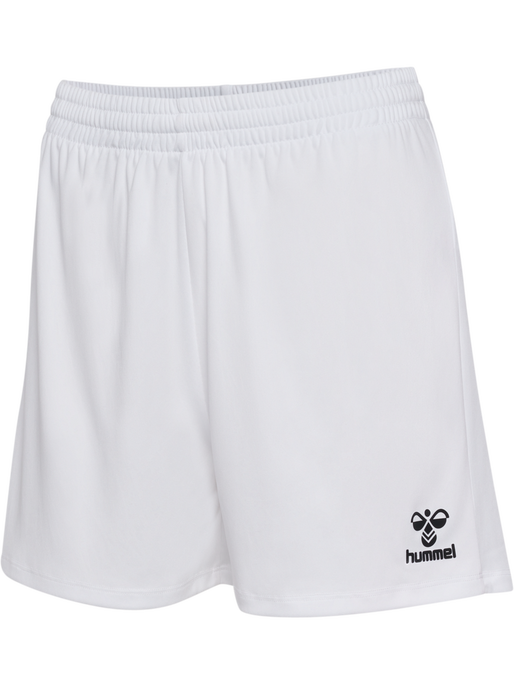 hmlESSENTIAL SHORTS WOMAN, WHITE hmlESSENTIAL SHORTS WOMAN, WHITE, packshot