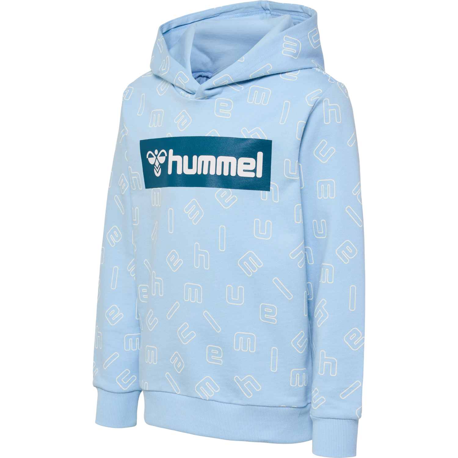 hmlFLOW HOODIE, CERULEAN, packshot
