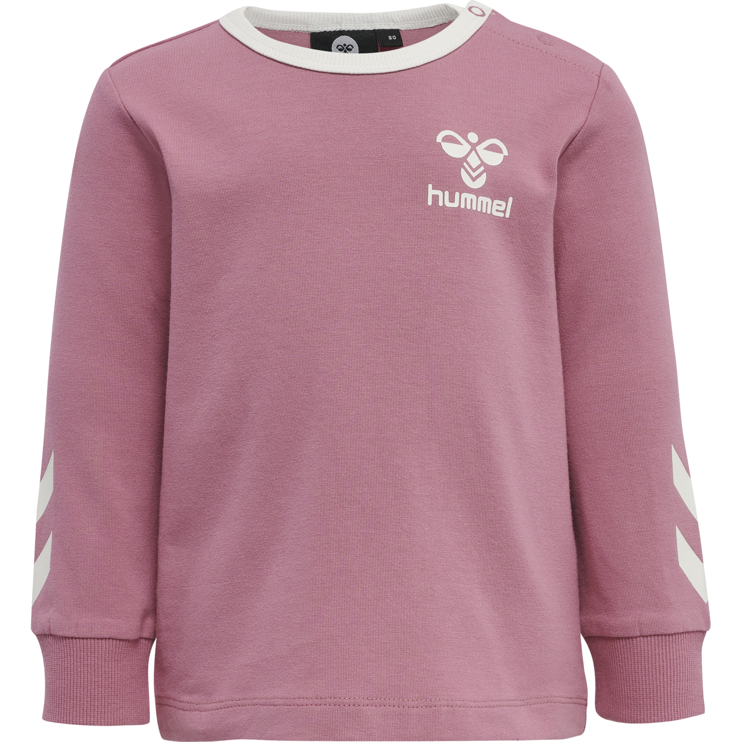 hmlMAULE T-SHIRT L/S, HEATHER ROSE, packshot