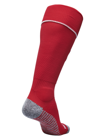 PRO FOOTBALL SOCK, TRUE RED/WHITE, packshot