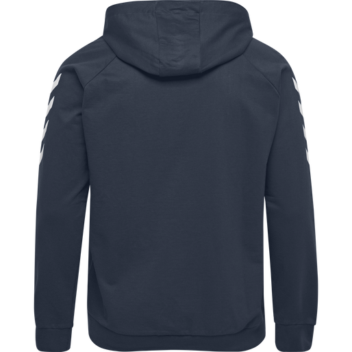 HUMMEL GO KIDS COTTON HOODIE, INDIA INK, packshot