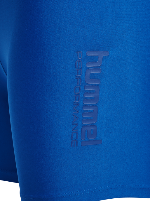 hmlFAST MID WAIST TIGHT SHORTS, OLYMPIAN BLUE hmlFAST MID WAIST TIGHT SHORTS, OLYMPIAN BLUE, packshot